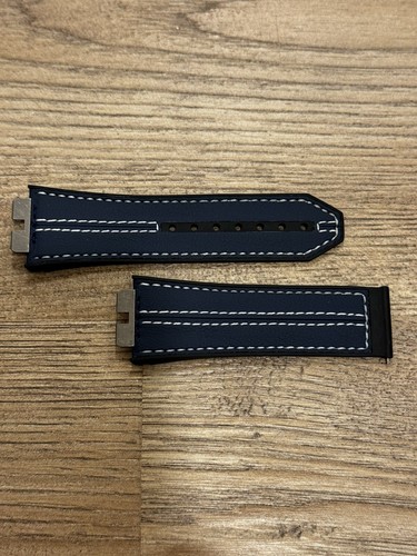 Hublot watch strap - strap-, blue