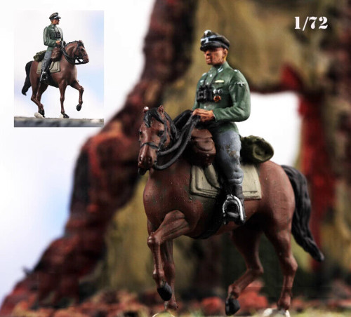 Diorama ww2 carro armato - 1/72,