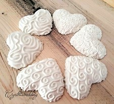 50 Gessetti Profumati forma Cuore  Segnaposto Bomboniera Matrimonio 