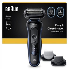 RASOIO ELETTRICO BRAUN MPG BLU