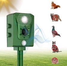 Ultrasuoni Repellente Per Gatti, Piccioni Repellente Energia Solare