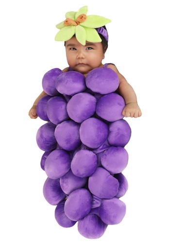 Costume uva neonato bunting - uva,