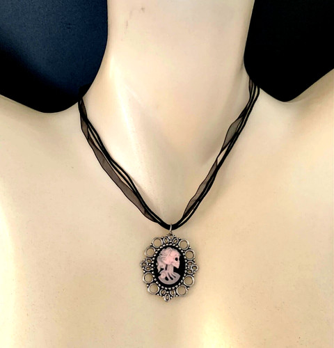 Collana vittoriana halloween - collana,