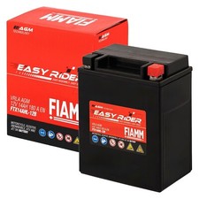 Batteria Moto FIAMM FTX14AHL-12B 12V 14Ah 180A AGM DX = YTX14AHL-BS