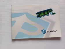 Piaggio ZIP 125 2000 manuale uso manutenzione libretto italiano originale