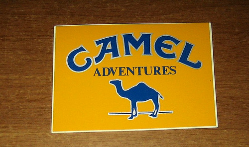 Adesivo camel adventures - camel,
