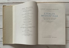 L’Italia Medioevale - Storia D’Italia Illustrata Vol3 Salvatorelli - Mondadori
