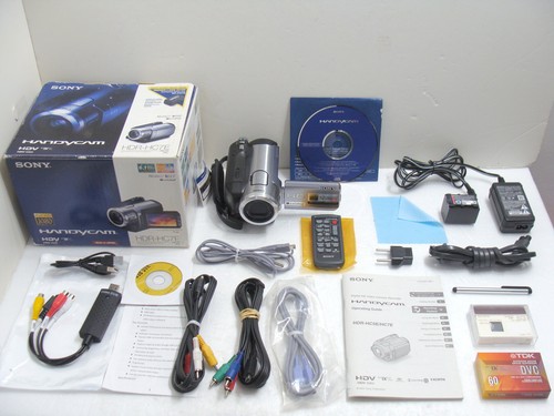 Sony hdr hc7e full - sony, hdv