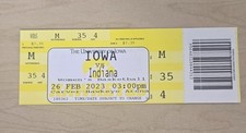 Biglietto Stub Caitlin Clark