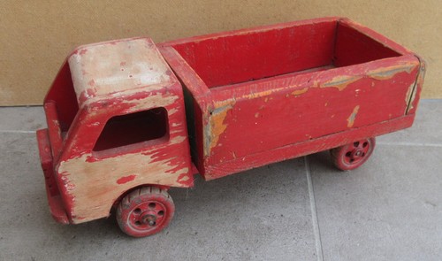 Petit camion plateau bois - plateau,