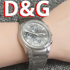 Orologio Cronografo Dolce&Gabbana Quarzo Modello Acciaio Inox Argento Uomo