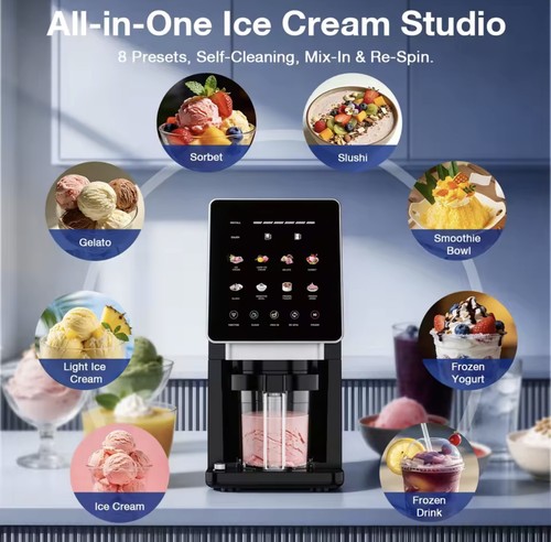 Ice cream maker - 10-in-1,
