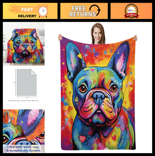 Coperta bulldog francese - coperta,