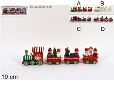Trenino di Natale in legno