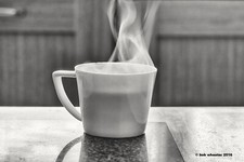 Biglietto auguri caffè unico