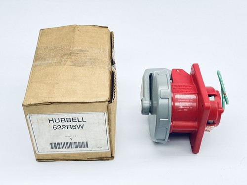 Hubbell 532r6w presa stagna - presa,