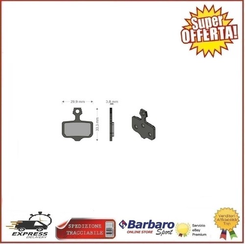 Pastiglie freno bici avid - pastiglie,