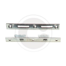 40pcs Polished Steel 2 Hook