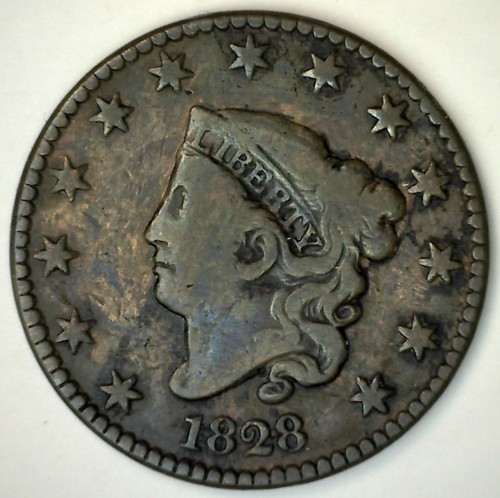 Moneta penny 1828 - penny,
