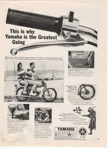 Pubblicità moto vintage - pubblicità,