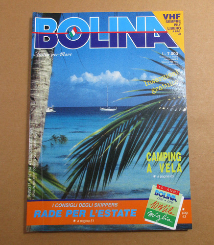 Rivista bolina andar per - andar,