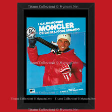 Anni '80  * Pubblicità Originale "Moncler, I Caldomorbidi C'è Chi Se Li Gode Sci