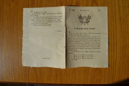 Antico documento manifesto - manifesto, n