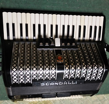 fisarmonica Scandalli a piano 120 bassi - made in Italy - mod. 137