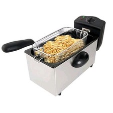 Friggitrice 1.5L/3L Elettrica  Acciaio Inox 2000W ROYALTY LINE Professionale A++