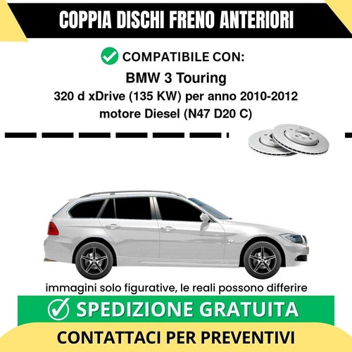 Coppia dischi freno anteriori - freno,