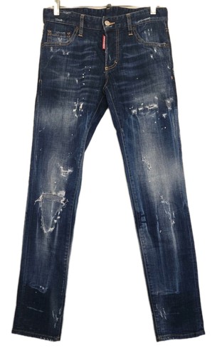Dsquared2 jean dark wash denim - dsquared2,