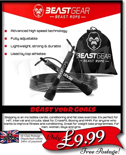 Beastgear corda salto - corda, da