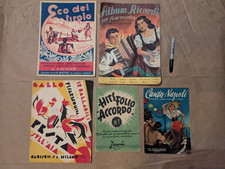 5 ACCORDIAN MUSIC BOOKS