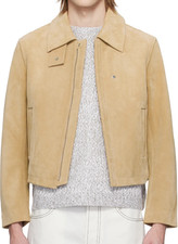 Giubbotto Bomber Uomo Beige