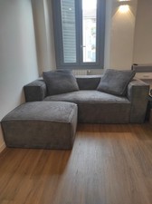 Divano 2 posti + pouf Kave
