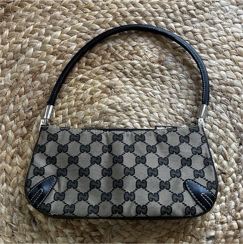 Gucci borsa spalla tela - spalla, gg
