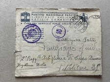 O.) Franchigia posta militare 46 15.1.43 Slovenia Camicie Nere MVSN DIFETTI