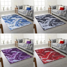 Tappeto stile marmo grigio