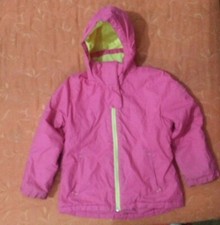 lotto 341b piumino giacca bimba rosa TG.S 7/8 Anni