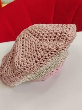 -20% BASCO ESTIVO FATTO A MANO ALL'UNCINETTO PER BAMBINA 