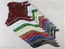 STRATOCASTER SCRATCH PLATE SSS Pickguard per chitarre generiche stile Strat 14 col