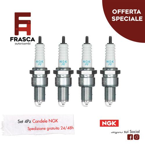 Candele pezzi ngk fiat panda - ngk,