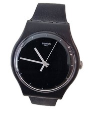 Orologio SWATCH BIOCERAMIC THINK TIME BLACK SO32B106 Nero con lancette bianche