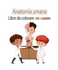Libro da colorare di anatomia