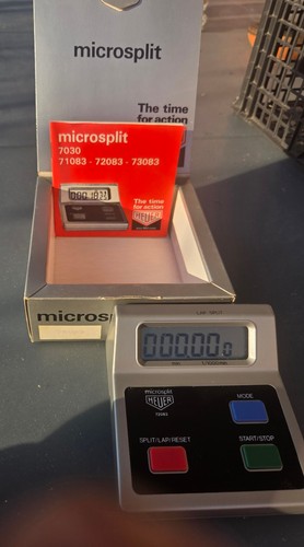 Heuer microsplit 7030 lcd - microsplit, lap