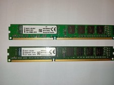 2x 4 GB RAM KINGSTON