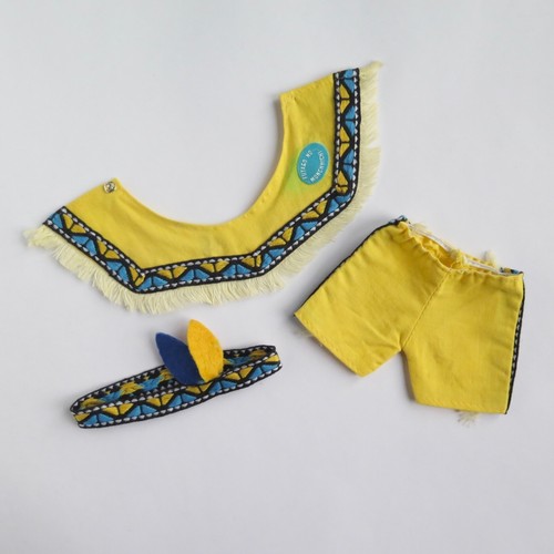 Outfit indiano giallo - outfit,