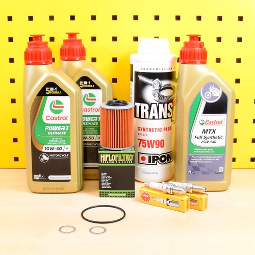 Set filtro olio ngk - set,