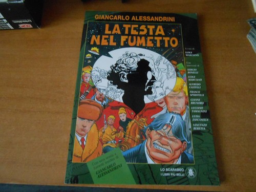 Testa nel fumetto giancarlo - la, fumetto-giancarlo