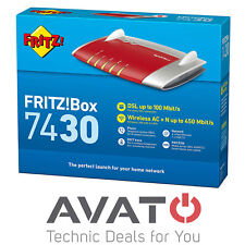 AVM FRITZBox 7430 INTERNATIONAL VDSL DSL VOIP modem router Gigabit NUOVO